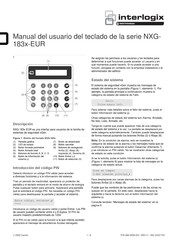 Interlogix NXG183-EUR Serie Manual Del Usuario