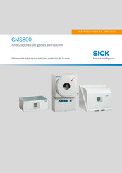 SICK GMS815P-PS-2G Instrucciones De Servicio