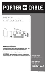 Porter Cable PXCM024-0271 Manual De Instrucciones