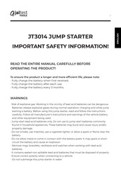 Cojali jaltest JT3014 Manual De Instrucciones