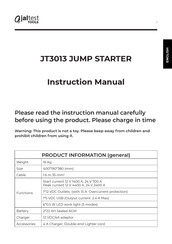 Cojali jaltest JT3013 Manual De Instrucciones