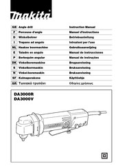 Makita DA3000R Manual De Instrucciones