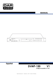 DAP Audio DVMP-150 Manual Del Usuario