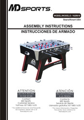 MDsports 1625615 Instrucciones De Armado