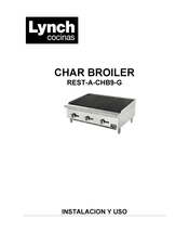 Lynch Cocinas REST-A-CHB9-G Instalación Y Uso