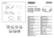 Epson EB-PU1007B Empezar Aquí