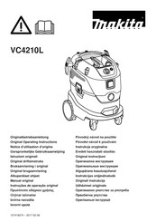 Makita VC4210L Manual Original