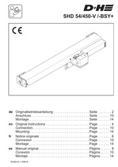 D+H SHD 54/450-BSY+ Manual Original