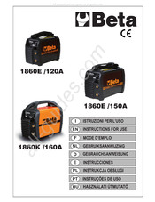 Beta 1860K/160A Manual De Instrucciones