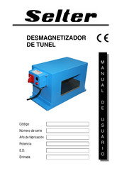 SELTER 70.13.012 Manual De Usuario