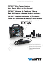 Watts TRITON TRCU1 Guía Del Usuario & Manual De Instrucciones