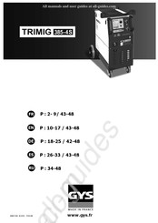 GYS TRIMIG 385-4S Manual De Instrucciones