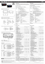 Carel PJS4 Manual De Instrucciones