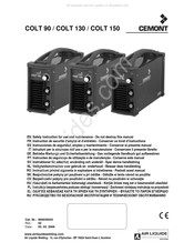 CEMONT COLT 130 Instrucciones De Seguridad, Empleo Y Mantenimiento