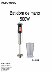 DAYRON 26052 Manual De Instrucciones