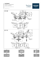 Grohe EUROSMART 25 168 Guia De Inicio Rapido