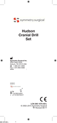 Symmetry Surgical Hudson 26-1075 Manual Del Usuario