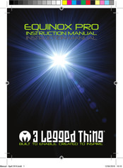 3 Legged thing EQUINOX PRO Manual Del Usuario