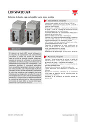 CARLO GAVAZZI LDP PA2DU24 Serie Manual Del Usuario