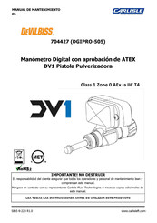 Carlisle DeVILBISS DGIPRO-505 Manual De Mantenimiento