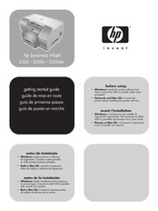 HP business inkjet 2300dtn Guía De Puesta En Marcha