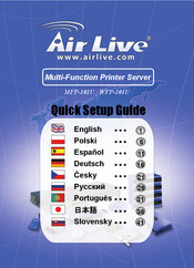 Air Live MFP-101U Guía De Instalación Rápida