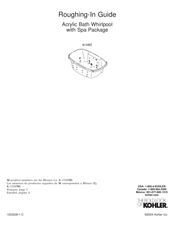 Kohler K-1457 Diagrama De Instalación