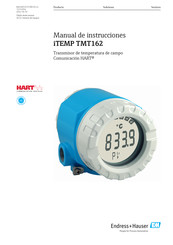 Endress+Hauser iTEMP TMT162 Manual De Instrucciones