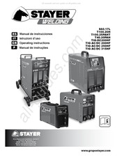 STAYER WELDING T100.25PAHT Manual De Instrucciones