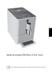 Jura ENA Micro 9 One Touch Modo De Empleo