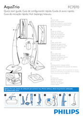 Philips AquaTrio FC7070/01 Guía De Configuración Rápida