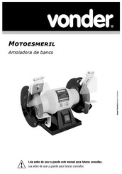 vonder Motoesmeril 150 W bivolt Manual De Instrucciones