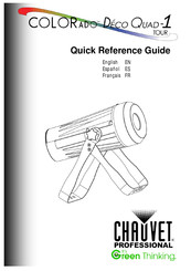 Chauvet Professional COLORado Deco Quad-1 Tour Guía De Referencia Rápida