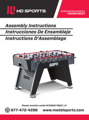 MD SPORTS FS056Y19027 Instrucciones De Ensamblaje