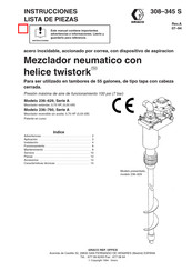 Graco twistork 236-760 Instrucciones