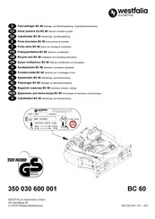 Westfalia BC 60 Manual Del Usuario