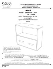 LDI SAFCO 9445 Instrucciones De Ensamblaje