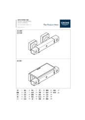 Grohe 34 509 Manual De Instrucciones