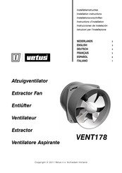 Vetus VENT178 Instrucciones De Instalación