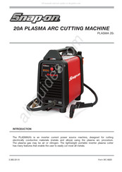 Snap-On PLASMA 20i Manual De Instrucciones