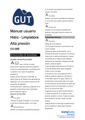 Gut GD-999 Manual De Usuario