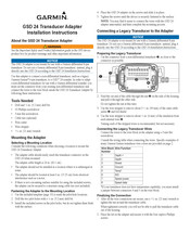 Garmin GSD 24 Instrucciones De Instalación