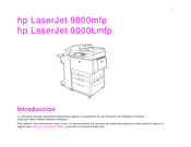 HP LaserJet 9000mfp Manual Del Usuario