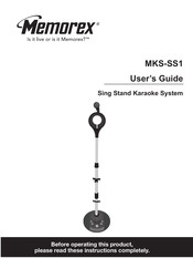 memorex MKS-SS1 Guia Del Usuario