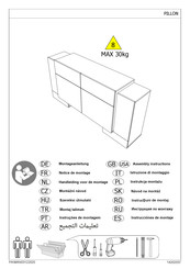 Tecnos PILLON Instrucciones De Montaje