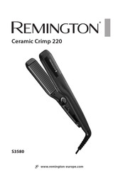 Remington Ceramic Crimp 220 Manual Del Usuario