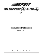 Paradox Security Systems Esprit 728 Express Manual De Instalación