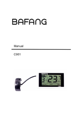 BAFANG C961 Manual