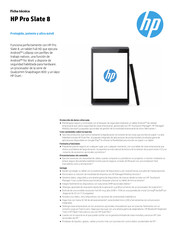 Hp Pro Slate 8 Ficha Técnica