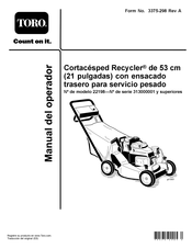 Toro Recycler 22198 Manual Del Operador